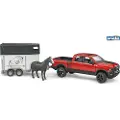 BRUDER Ram 2500 Power Wagon Med Hestehenger