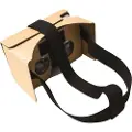 Renkforce Headmount Google 3D VR Virtual reality-briller Brun