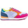Xti for woman. 14406106-LILA Trainers 144061 multicolour (37), Fabric, Flat, Laces, Casual, Multicolor