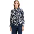 Tom Tailor Printed Collar Skjorte Med Lange Ermer
