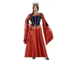 Atosa Medieval Dronningkostyme