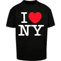 Mc Clothes I Love Ny Kortarmet T-skjorte