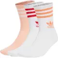 Adidas Originals Crew 3 Pack Socks hvit