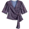 Scotch & Soda 180297 Kort Ermet Bluse