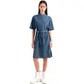 Armani Exchange Xw000573_af12895 Kort Ermet Kort Kjole