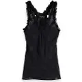 Scotch & Soda Ruffle Ermeløs T-skjorte