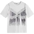 Scotch & Soda Foil Loose Fit Kortarmet T-skjorte