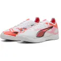 Puma ULTRA 5 MATCH IT Futsal Boots, Shoes, White/Black/Glowing Red, 44.5