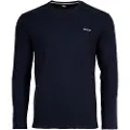 Hugo Boss Waffle 10269584 Langarmet Pyjamas-t-skjorte