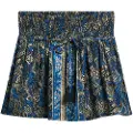 Superdry St Tropez Paisley Kort Skjørt