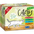 Catessy XXL Blandet pakke Catessy biter i saus eller gelé 144 x 100 g - XXL Mix Catessy biter i saus 144 x 100 g