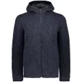 CMP Sportswear Fix 39m3687 Fleecejakke Med Hette