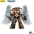 Joy toy Warhammer 40.000 1/18 Blood Angels Sanguinary Guard Med Encarmine-øks Actionfigur 12 Cm