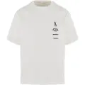 Another Cotton Lab Coffee And Workout Oversized T-skjorte hvit