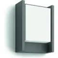 Philips Arbour utendørs vegglampe, LED 6W, antrasitt