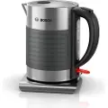 Bosch Vannkoker TWK7S05 - Grå/svart - 2200 W