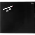 Nobo - Whiteboard - 300 x 300 mm - glass - magnetisk - svart