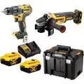 DeWalt 18v Combo Kit Dck2020p2t Elektrisk Skrutrekker