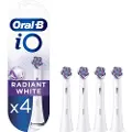 Oral-B Tannbørste Braun WW-4 Oral-B iO Radiant White utskiftbare tannbørstehoder 4 stk (Radiant White)