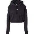 Adidas Essentials 3 Stripes French Terry Crop Hettegenser