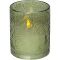 Star Trading Star TradingLED Kubbelys Flamme Leaf 12,5 cmGrønnLysFra Homeroom