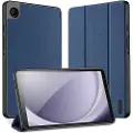 DUX Samsung Galaxy Tab A9 Dux Ducis Domo Tri-Fold Smart Folio-etui - Blå