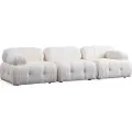 Atelier Del Sofa Hanah Home3-seters sofa MuffinHvit3-seters sofaerFra Homeroom