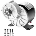 Vevor 350W elektrisk kraftig likestrømsmotor, 24V 3000 o/min Gokart elektrisk børstemotor, elektrisk terrengsykkelmotor for elsykkel motorsykkel scooter DIY