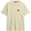 Superdry for man. M1012079A Contrast Stitch Pocket T-shirt beige (XXL), Casual, Cotton, Short sleeve