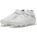 Puma FUTURE 8 ULTIMATE FG Football Boots Unisex, Shoes, White/Matte Silver, 47