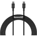 Baseus Superior Series USB-C / USB-C Kabel - 100W, 2m - Svart