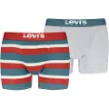 Levi's Rugby Stripe Aop Boxers 2 Enheter