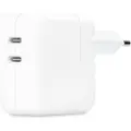 Apple - Strømadapter - 35 watt - 2 utgangskontakter (24 pin USB-C)