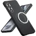 Pitaka Ultra-Slim Case - Black/Grey Twill - Samsung Galaxy S25