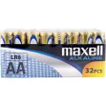 Maxell R6/AA-batterier - 32 stk. (8x4)