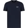 Emporio Armani for man. 8NPT25_PJVPZ Core Identity T-shirt in navy Pima cotton (3XL), Sport, Multisport, Short sleeve