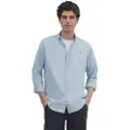 Silbon Sport Denim Regular Fit Skjorte Med Lange Ermer