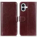 Mtp Products iPhone 16 Plus Lommebok-deksel med Magnetisk Lukning - brun