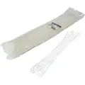 Logilink KAB0040, Nylon, Gjennomsiktig, 400 mm, 4,8 mm, 100 stykker