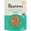 Applaws Sparepakke Applaws Cat Natural i buljong 48 x 70 g - Tunfisk med sardiner