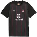 Puma AC Milan Pre-match Jersey Youth, Clothing, Black/Red, 9-10Y