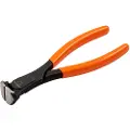 Bahco Frontskærende Tang Med Pvc-håndtak Og Fosfatert Overflate 160 Mm
