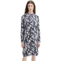 Tom Tailor Printed Shirt Langarmet Kort Kjole