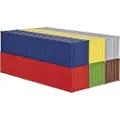 KIBRI 10922 H0 40 container 6 stk