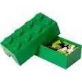 LEGO Lunch Box 8 - Matlagringsbeholder - mørk grønn