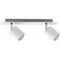 Paulmann Spotlight Tube IP44 max. 2x10W GU10 White/Chrome 230V Metal