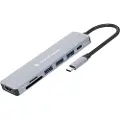 Conceptronic Donn19g Hdmi Usb C Microsd Hub