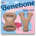 Benebone Puppy Set Wishbone & Dental Chew - Dental Chew & Wishbone Bacon Tiny