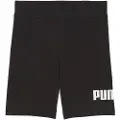 Puma ESS No. 1 Logo Short Leggings Youth, Clothing, Black, 7-8Y