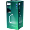 Signify Funksjonell Robot Plus-skrivebordslampe, Hvit, Metall, Soverom, Tidsriktig, IP20, II